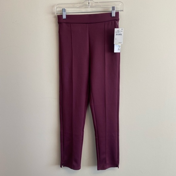 New Z by Zella Pull On Ankle Pant Sobo Stretch Jersey Purple Nectar Size XS - Picture 1 of 6